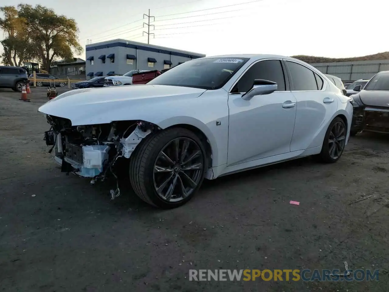 1 fotografías del automóvil dañado JTHGZ1B23P5068118 LEXUS IS 350 F S 2023
