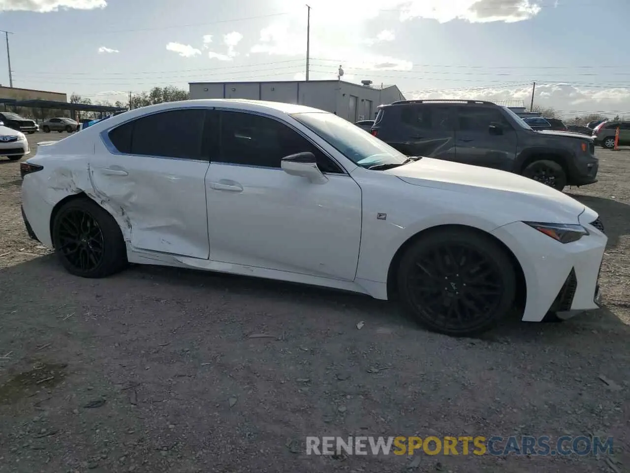 4 fotografías del automóvil dañado JTHGZ1B25P5069867 LEXUS IS 350 F S 2023