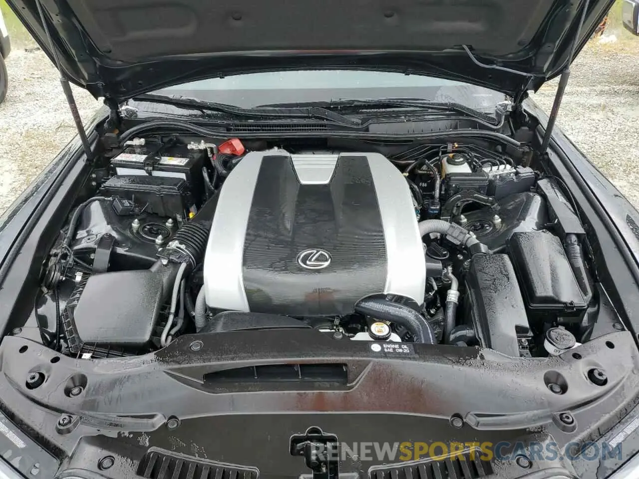 11 fotografías del automóvil dañado JTHGZ1B26P5060059 LEXUS IS 350 F S 2023
