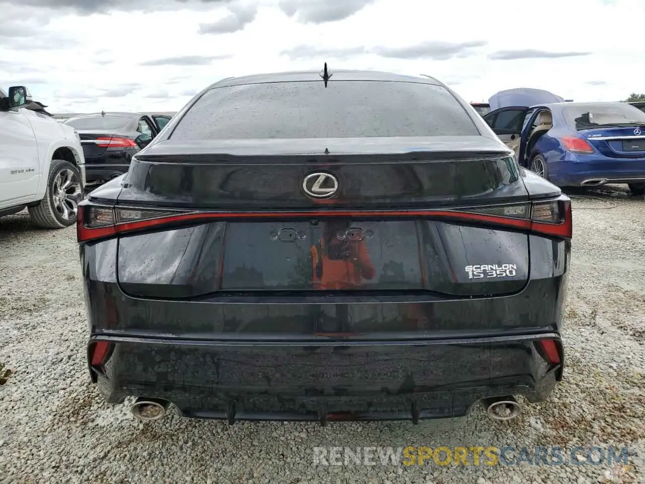 6 fotografías del automóvil dañado JTHGZ1B26P5060059 LEXUS IS 350 F S 2023