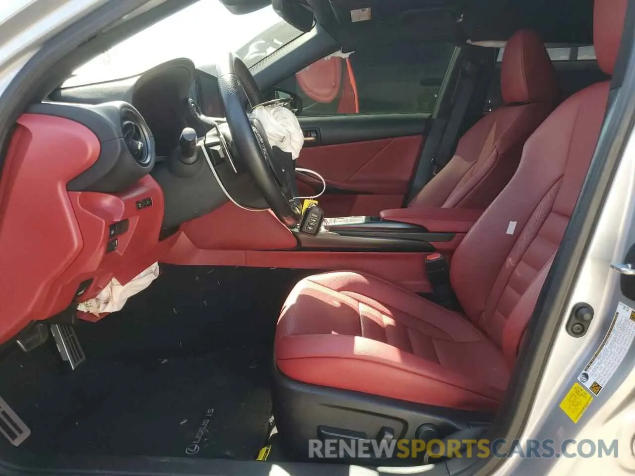 7 fotografías del automóvil dañado JTHGZ1B27P5060331 LEXUS IS 350 F S 2023