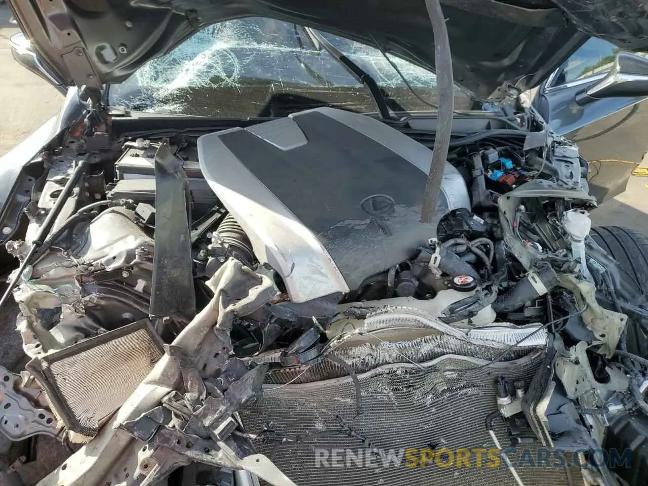 12 fotografías del automóvil dañado JTHGZ1B29P5065711 LEXUS IS 350 F S 2023