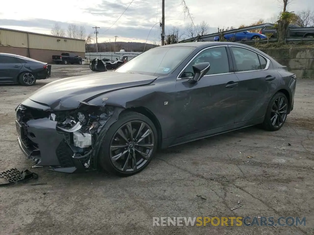 1 fotografías del automóvil dañado JTHGZ1E21P5030592 LEXUS IS 350 F S 2023