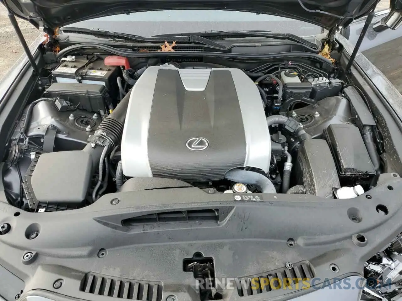 11 fotografías del automóvil dañado JTHGZ1E21P5030592 LEXUS IS 350 F S 2023