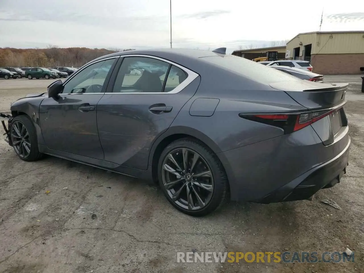 2 fotografías del automóvil dañado JTHGZ1E21P5030592 LEXUS IS 350 F S 2023