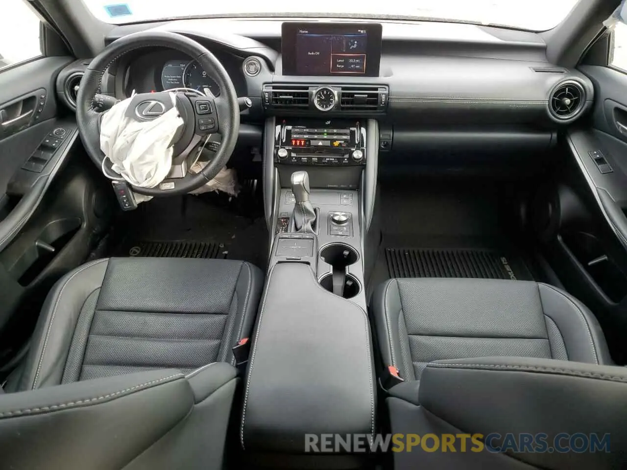 8 fotografías del automóvil dañado JTHGZ1E21P5030592 LEXUS IS 350 F S 2023