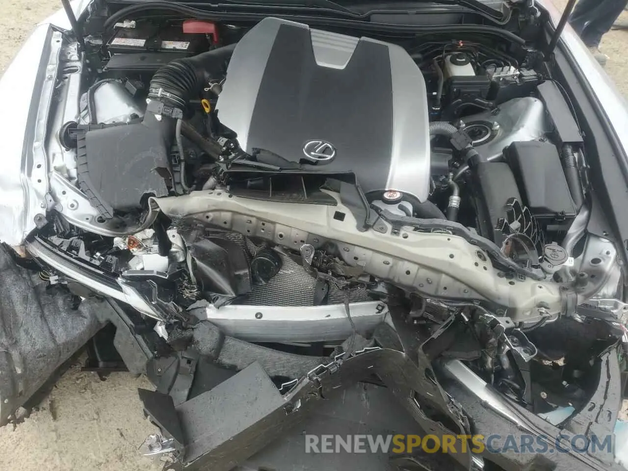 11 fotografías del automóvil dañado JTHBZ1B28R5078088 LEXUS IS 350 F S 2024