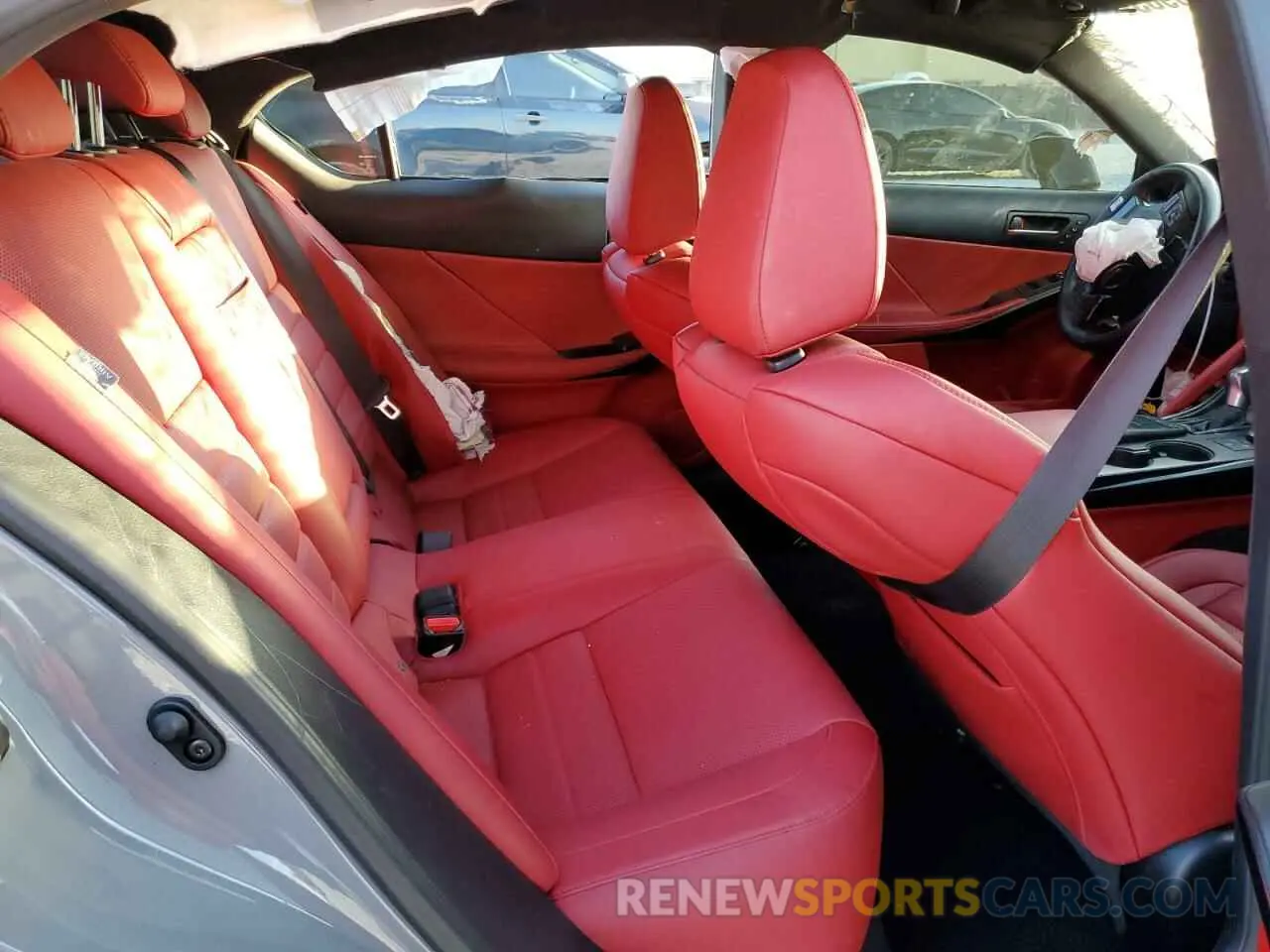 10 fotografías del automóvil dañado JTHGZ1B20R5079385 LEXUS IS 350 F S 2024