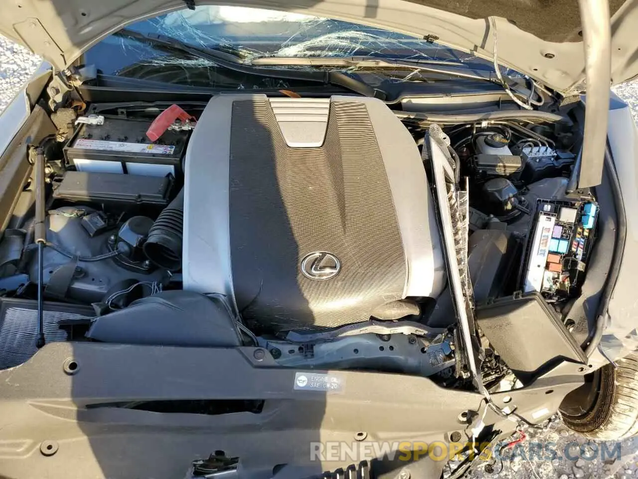 11 fotografías del automóvil dañado JTHGZ1B20R5079385 LEXUS IS 350 F S 2024