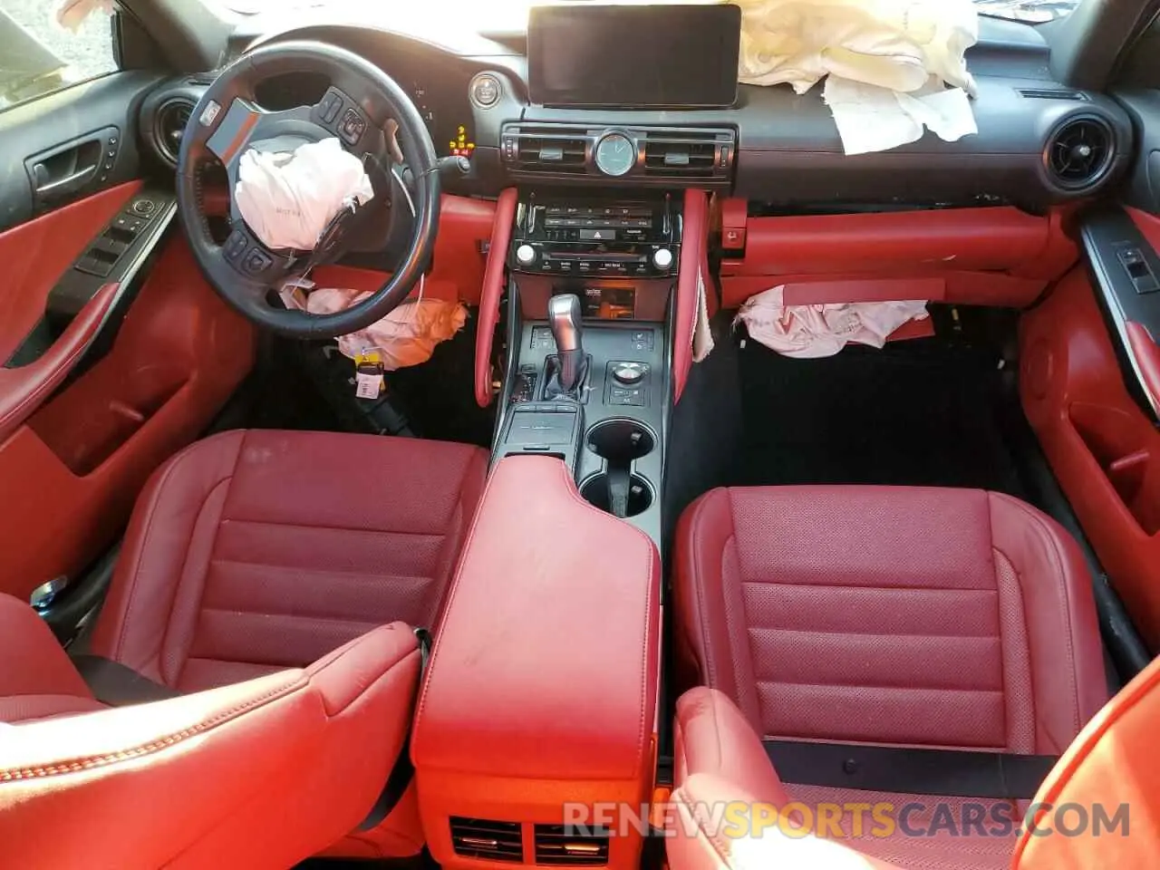 8 fotografías del automóvil dañado JTHGZ1B20R5079385 LEXUS IS 350 F S 2024