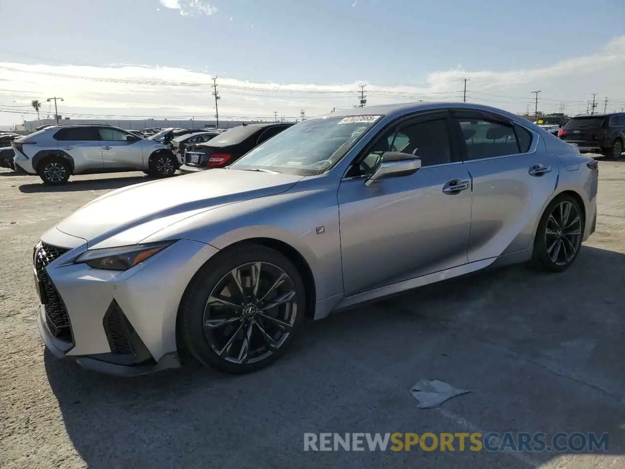 1 fotografías del automóvil dañado JTHGZ1B24R5072617 LEXUS IS 350 F S 2024