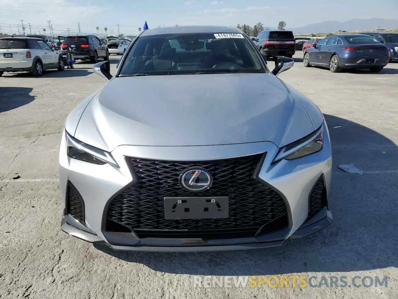 5 fotografías del automóvil dañado JTHGZ1B24R5072617 LEXUS IS 350 F S 2024