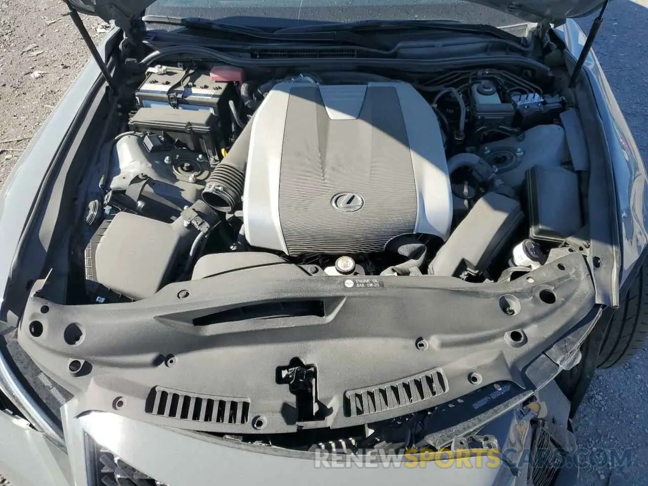 11 fotografías del automóvil dañado JTHGZ1B24R5074190 LEXUS IS 350 F S 2024