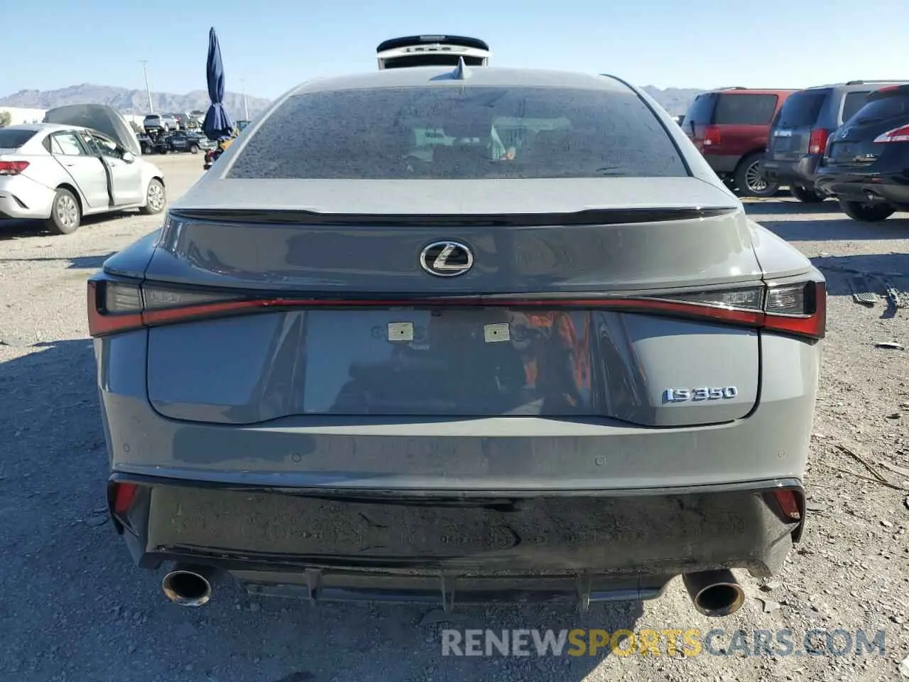 6 fotografías del automóvil dañado JTHGZ1B24R5074190 LEXUS IS 350 F S 2024
