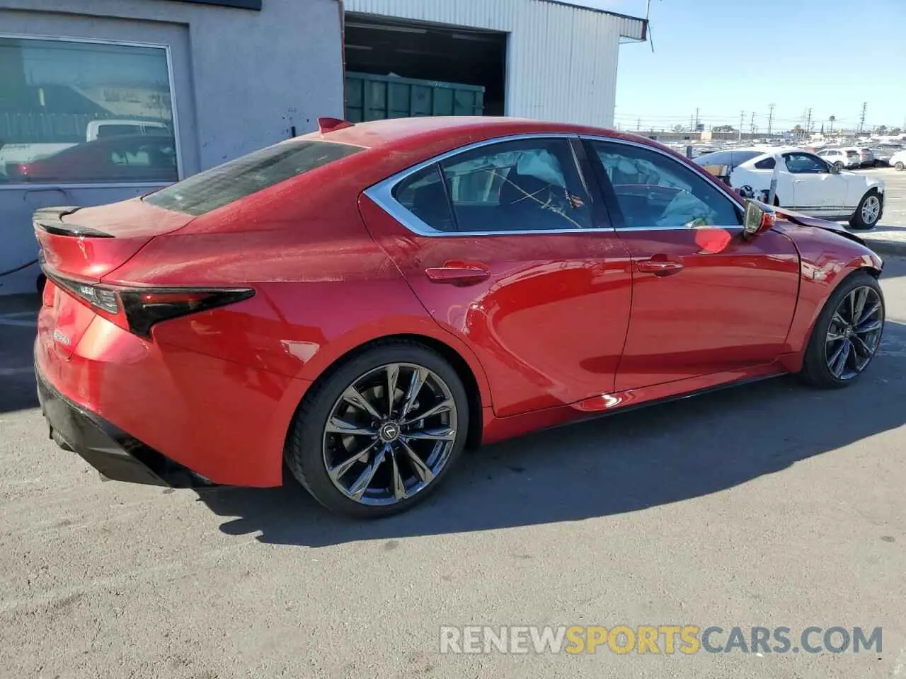 3 fotografías del automóvil dañado JTHGZ1B24R5081625 LEXUS IS 350 F S 2024