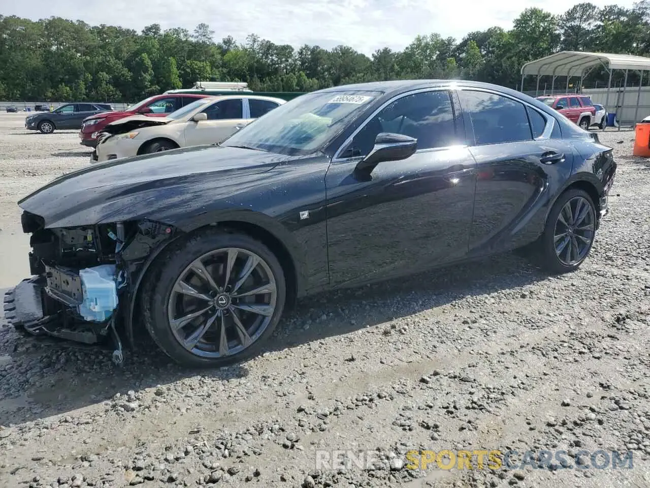 1 fotografías del automóvil dañado JTHGZ1B25R5080788 LEXUS IS 350 F S 2024