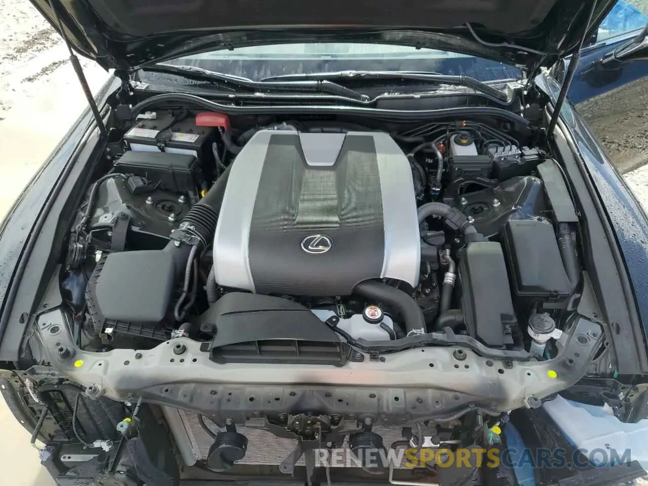 11 fotografías del automóvil dañado JTHGZ1B25R5080788 LEXUS IS 350 F S 2024
