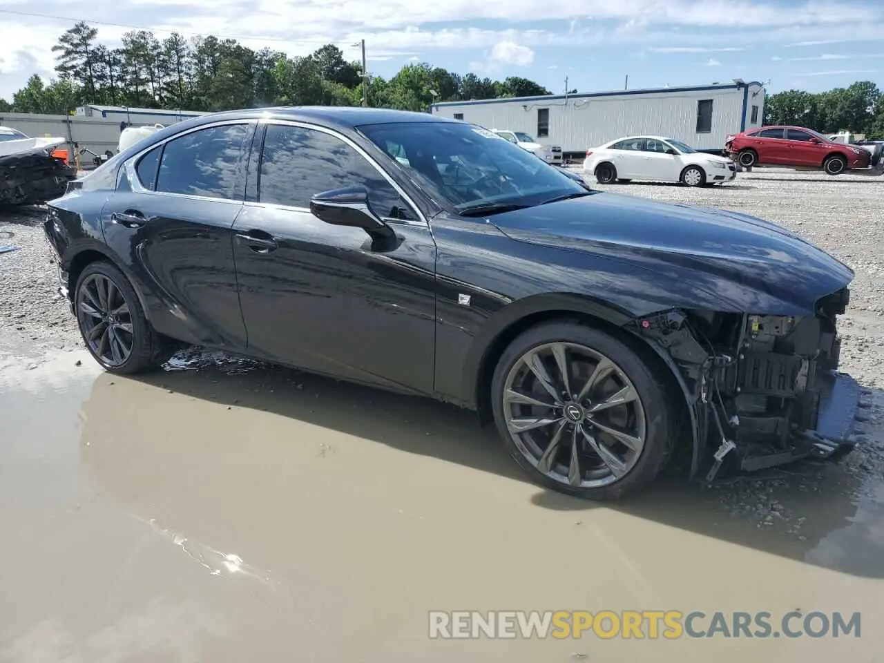 4 fotografías del automóvil dañado JTHGZ1B25R5080788 LEXUS IS 350 F S 2024