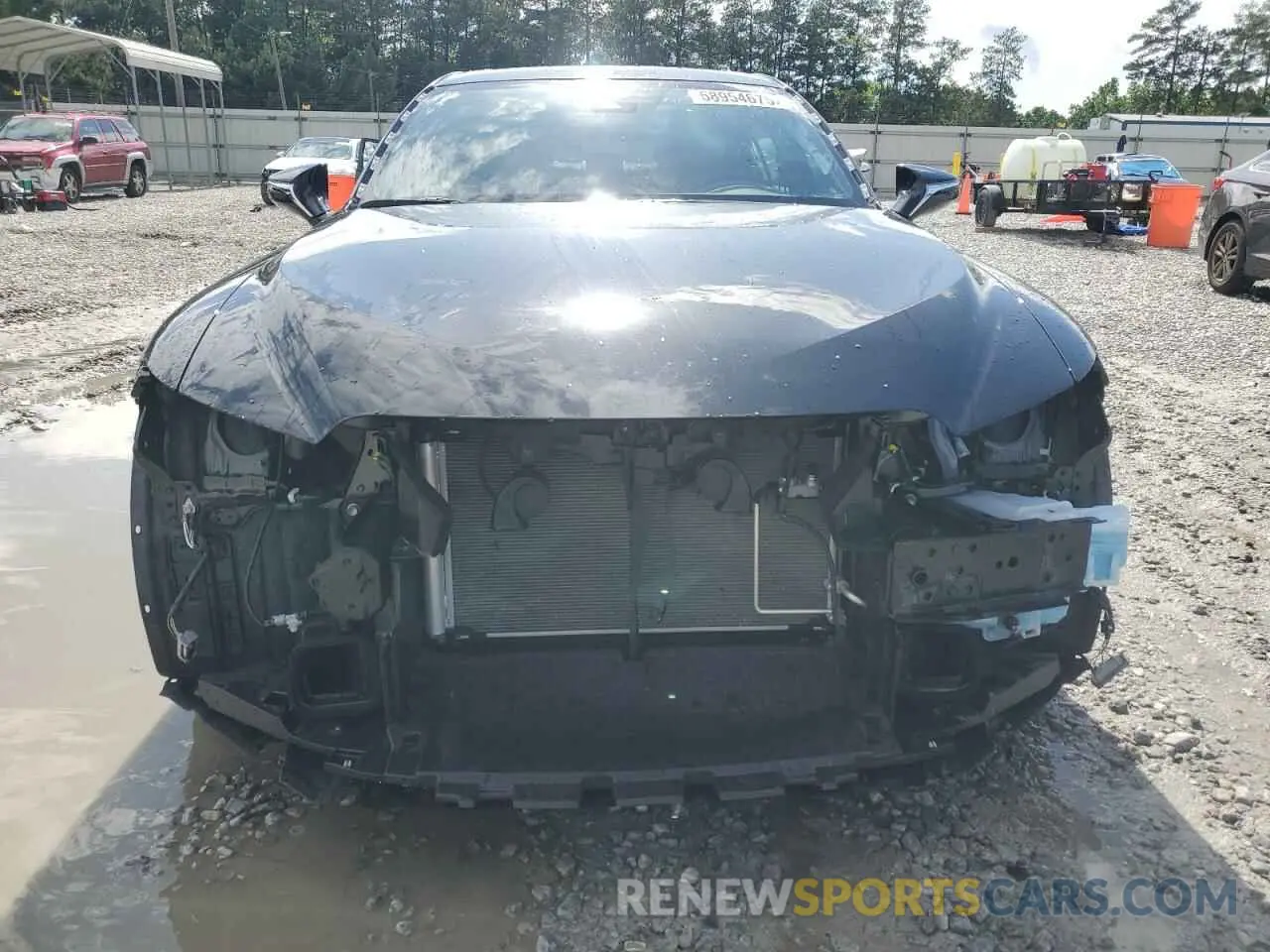 5 fotografías del automóvil dañado JTHGZ1B25R5080788 LEXUS IS 350 F S 2024