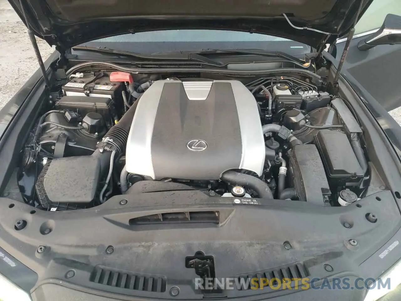 11 fotografías del automóvil dañado JTHGZ1B26R5073302 LEXUS IS 350 F S 2024