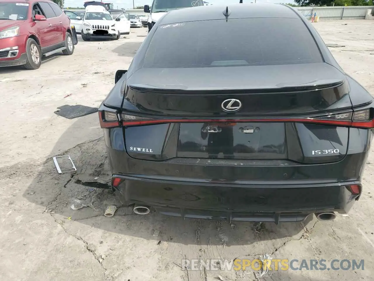6 fotografías del automóvil dañado JTHGZ1B27R5074863 LEXUS IS 350 F S 2024