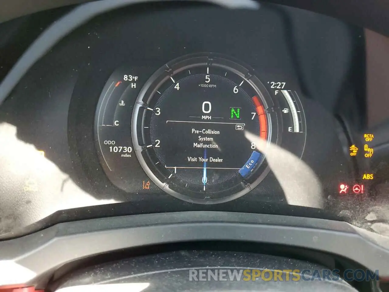 9 fotografías del automóvil dañado JTHGZ1B27R5074863 LEXUS IS 350 F S 2024