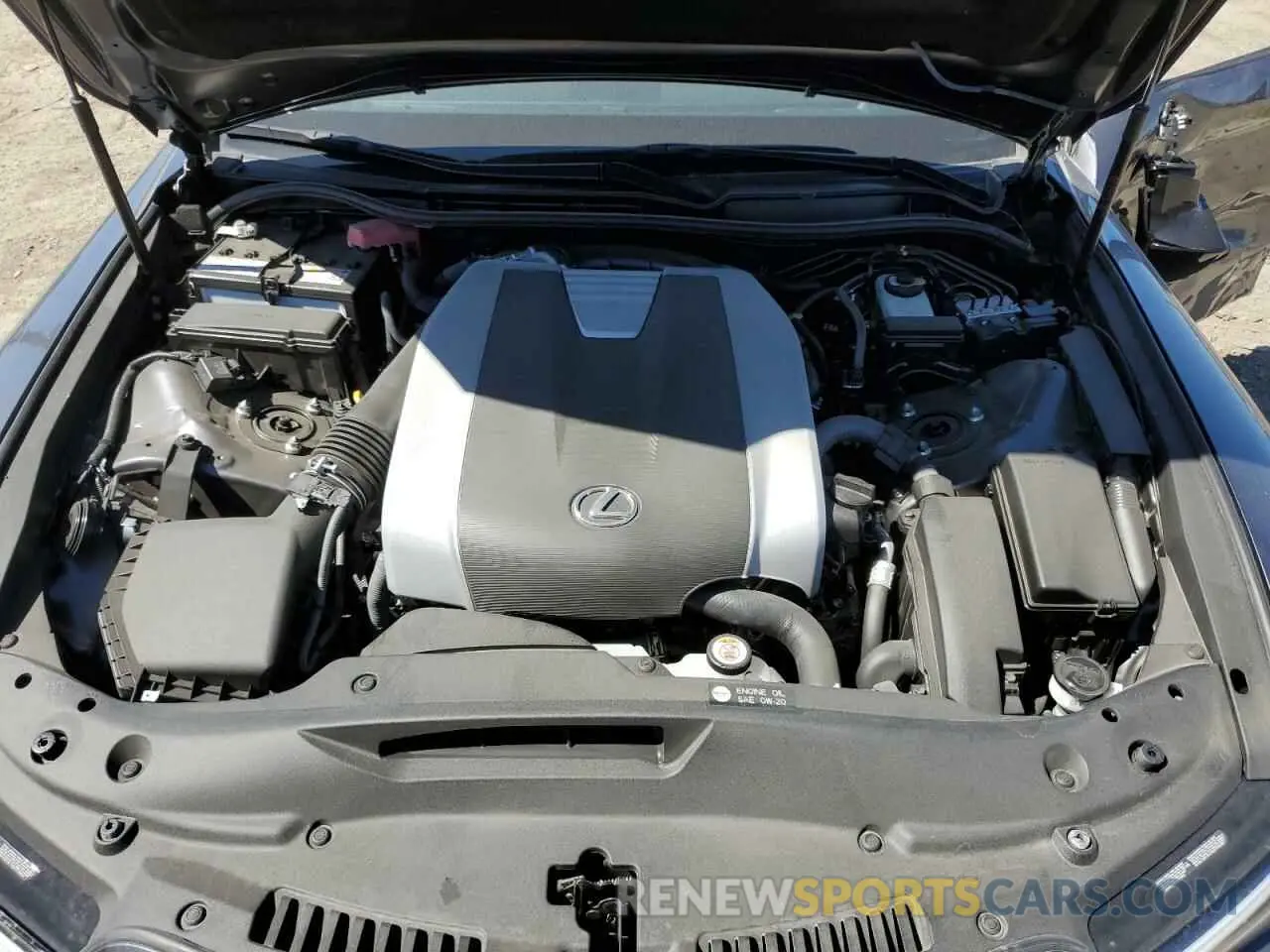 12 fotografías del automóvil dañado JTHGZ1B2XR5073495 LEXUS IS 350 F S 2024