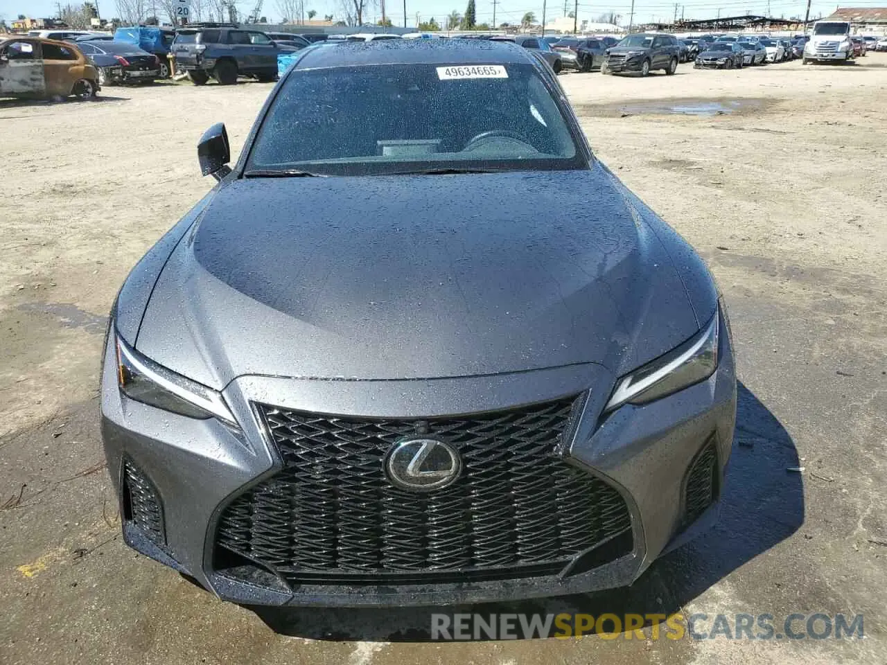 5 fotografías del automóvil dañado JTHGZ1B2XR5073495 LEXUS IS 350 F S 2024