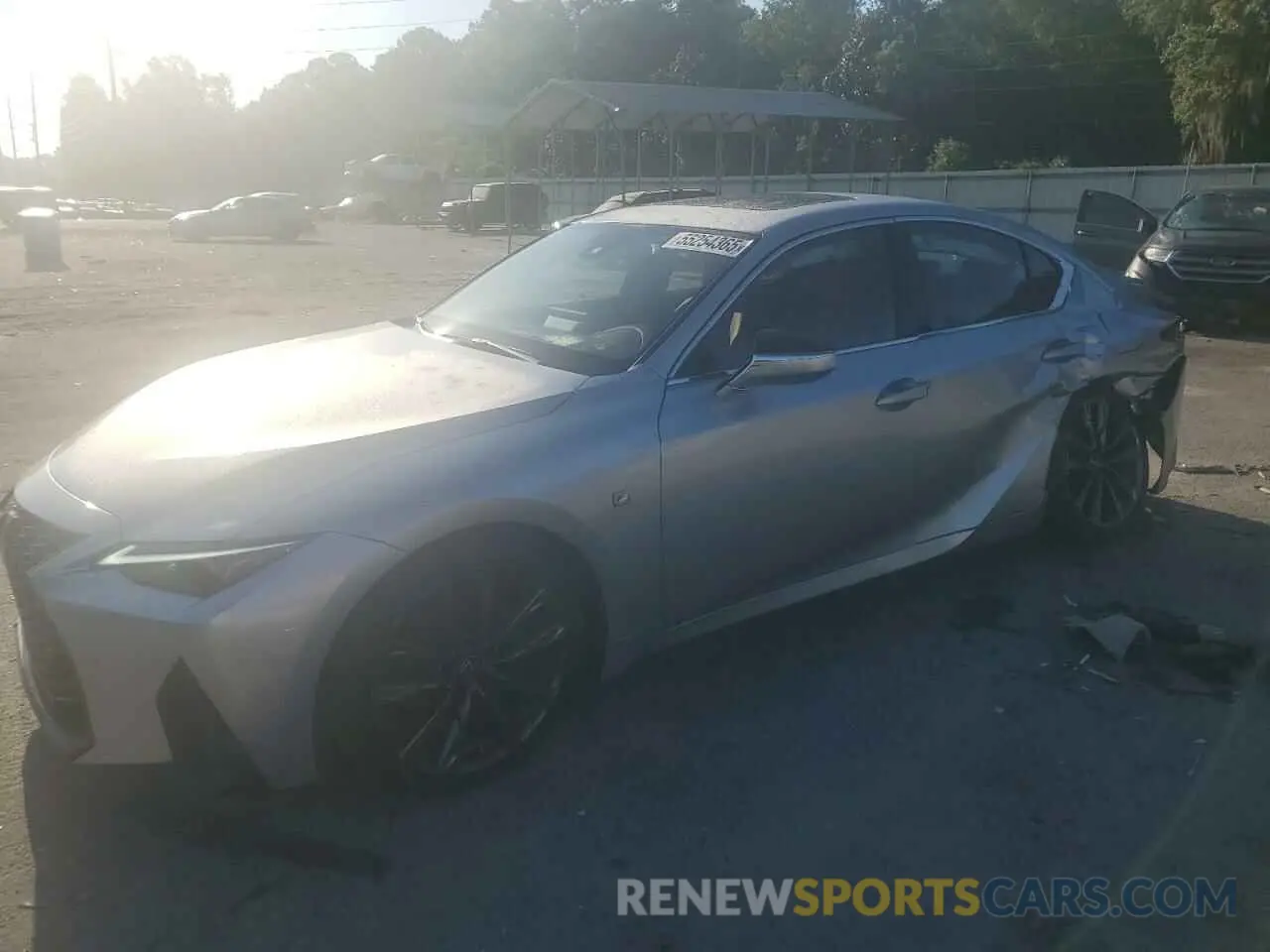 1 fotografías del automóvil dañado JTHGZ1B2XR5082262 LEXUS IS 350 F S 2024