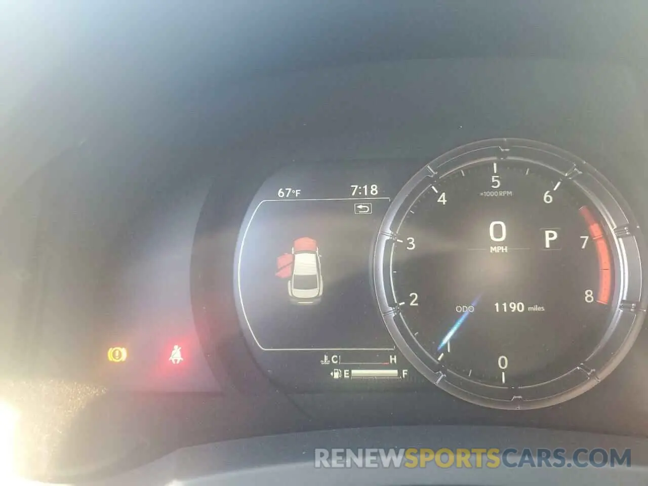 9 fotografías del automóvil dañado JTHGZ1B2XR5082262 LEXUS IS 350 F S 2024
