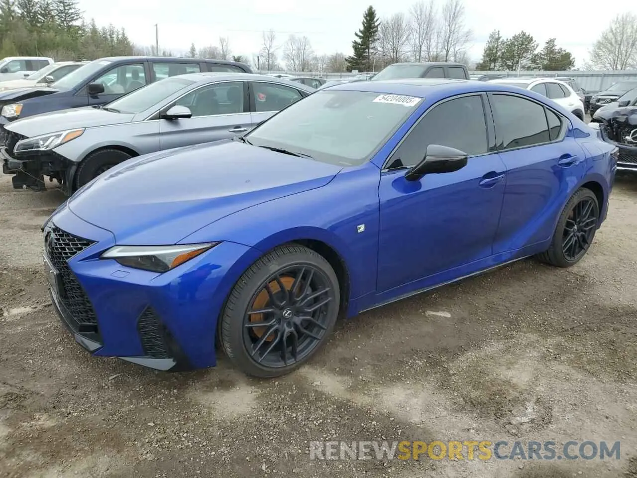 1 fotografías del automóvil dañado JTHGZ1E24R5035224 LEXUS IS 350 F S 2024