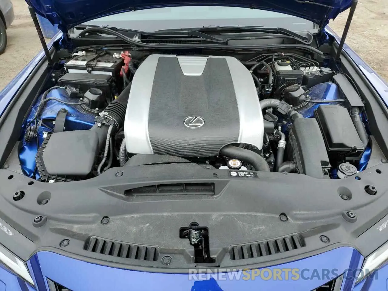 11 fotografías del automóvil dañado JTHGZ1E24R5035224 LEXUS IS 350 F S 2024