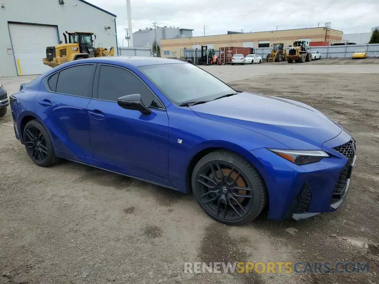 4 fotografías del automóvil dañado JTHGZ1E24R5035224 LEXUS IS 350 F S 2024