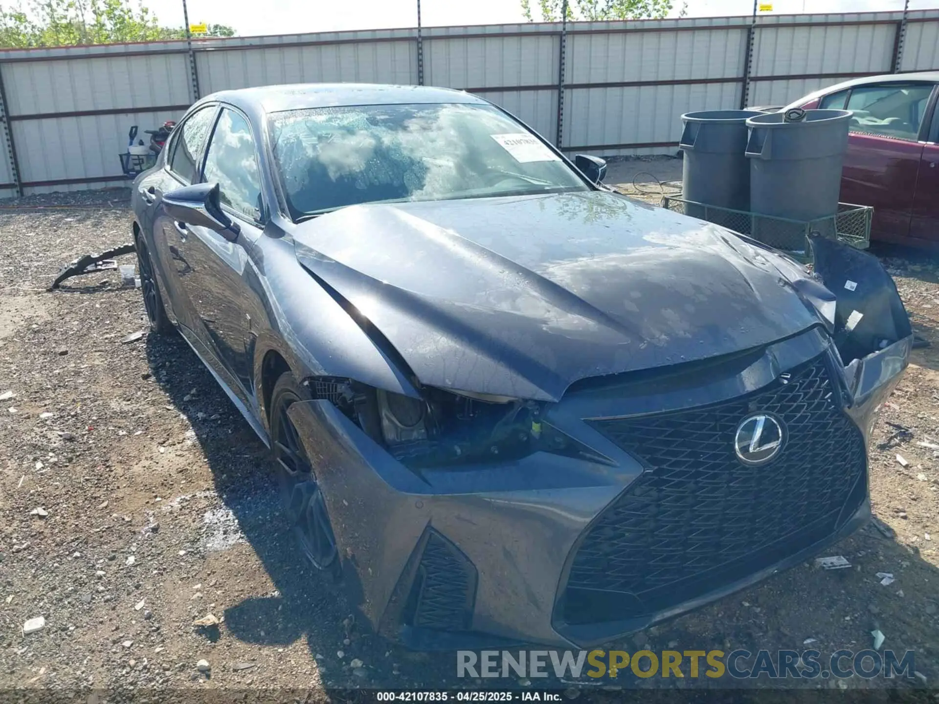1 fotografías del automóvil dañado JTHAP1D21P5003423 LEXUS IS 500 2023