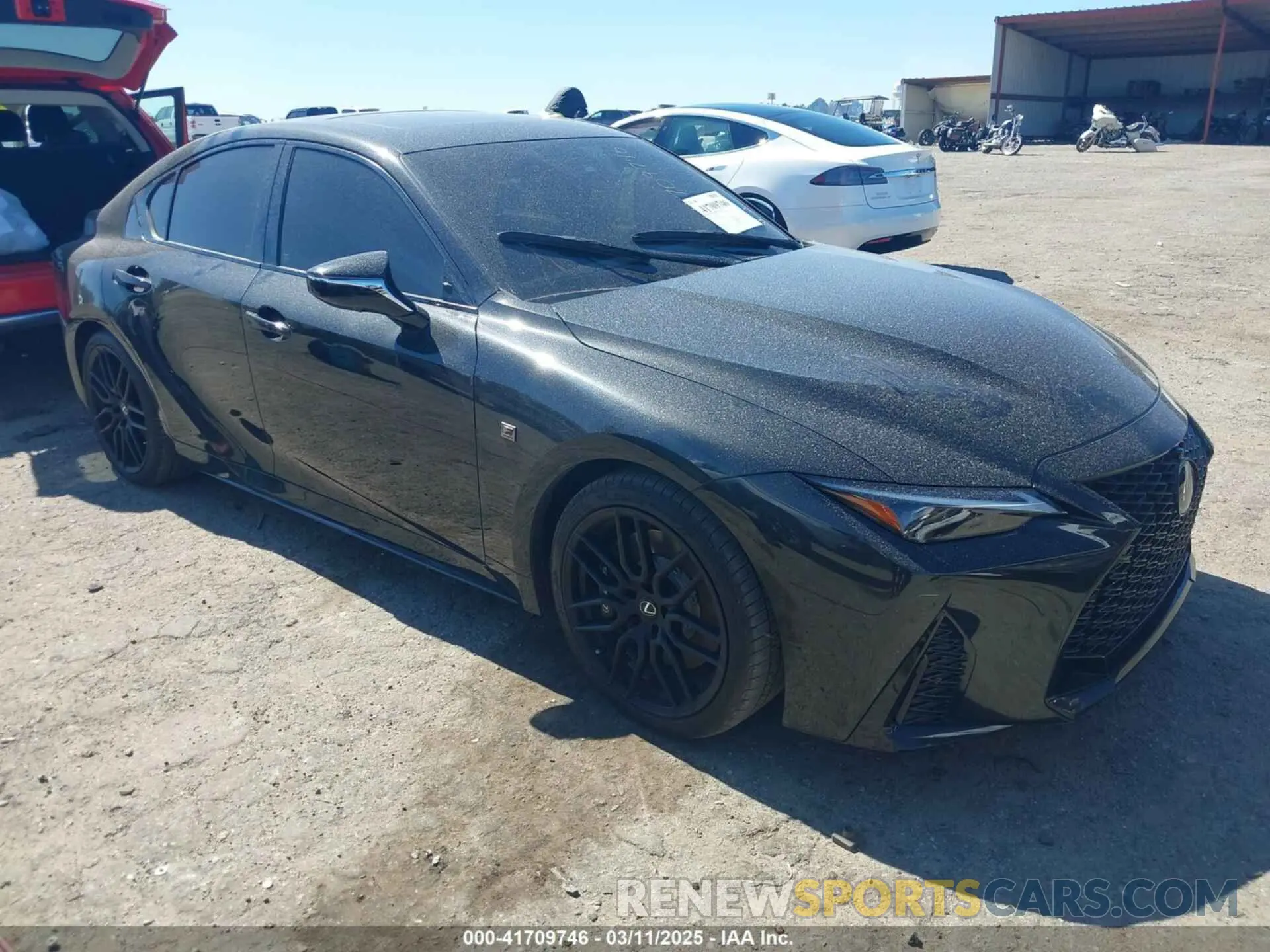 1 fotografías del automóvil dañado JTHAP1D25P5003215 LEXUS IS 500 2023