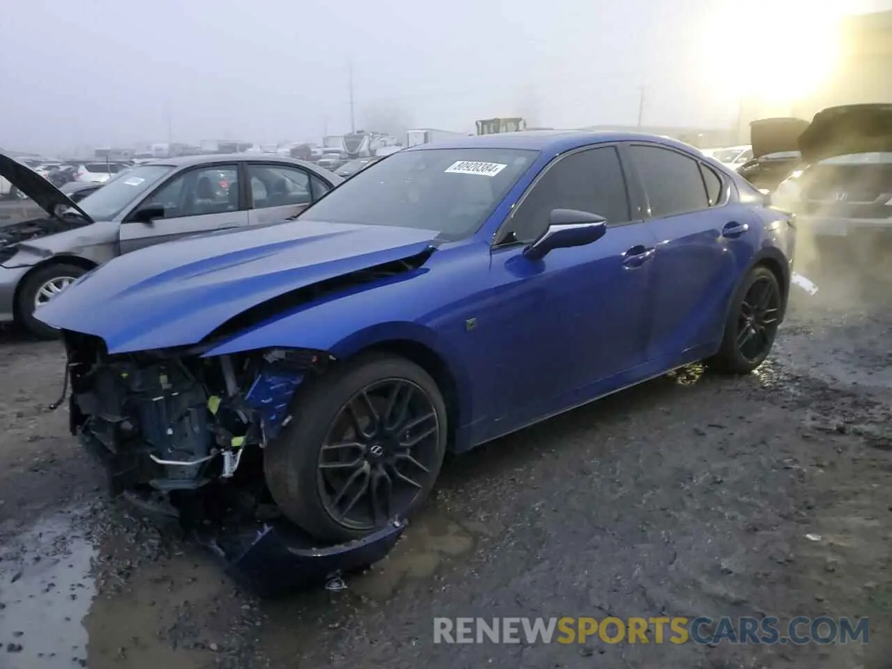 1 fotografías del automóvil dañado JTHAP1D21P5003048 LEXUS IS 500 F S 2023