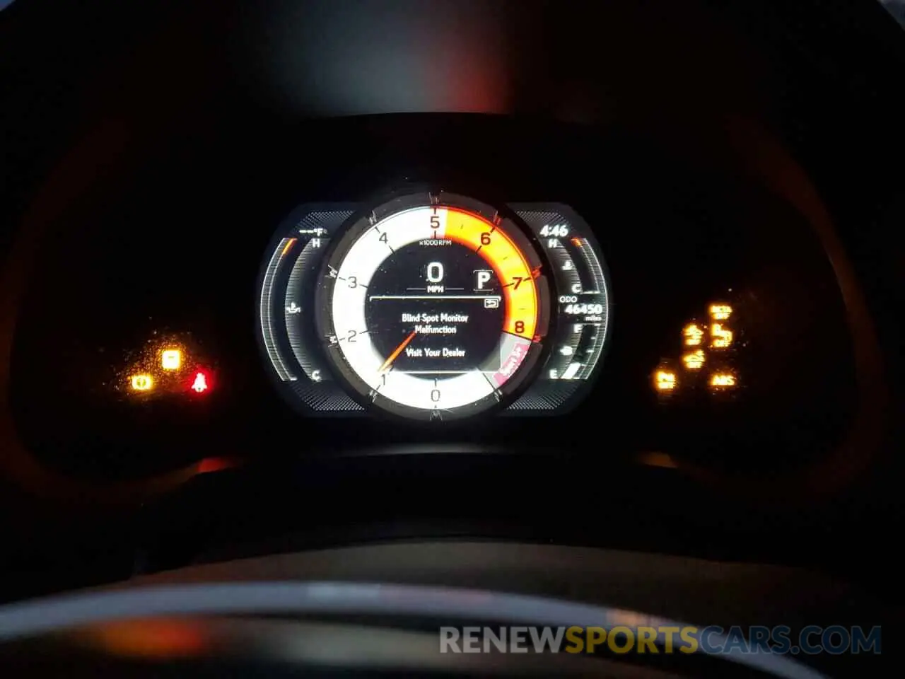 9 fotografías del automóvil dañado JTHAP1D21P5003048 LEXUS IS 500 F S 2023