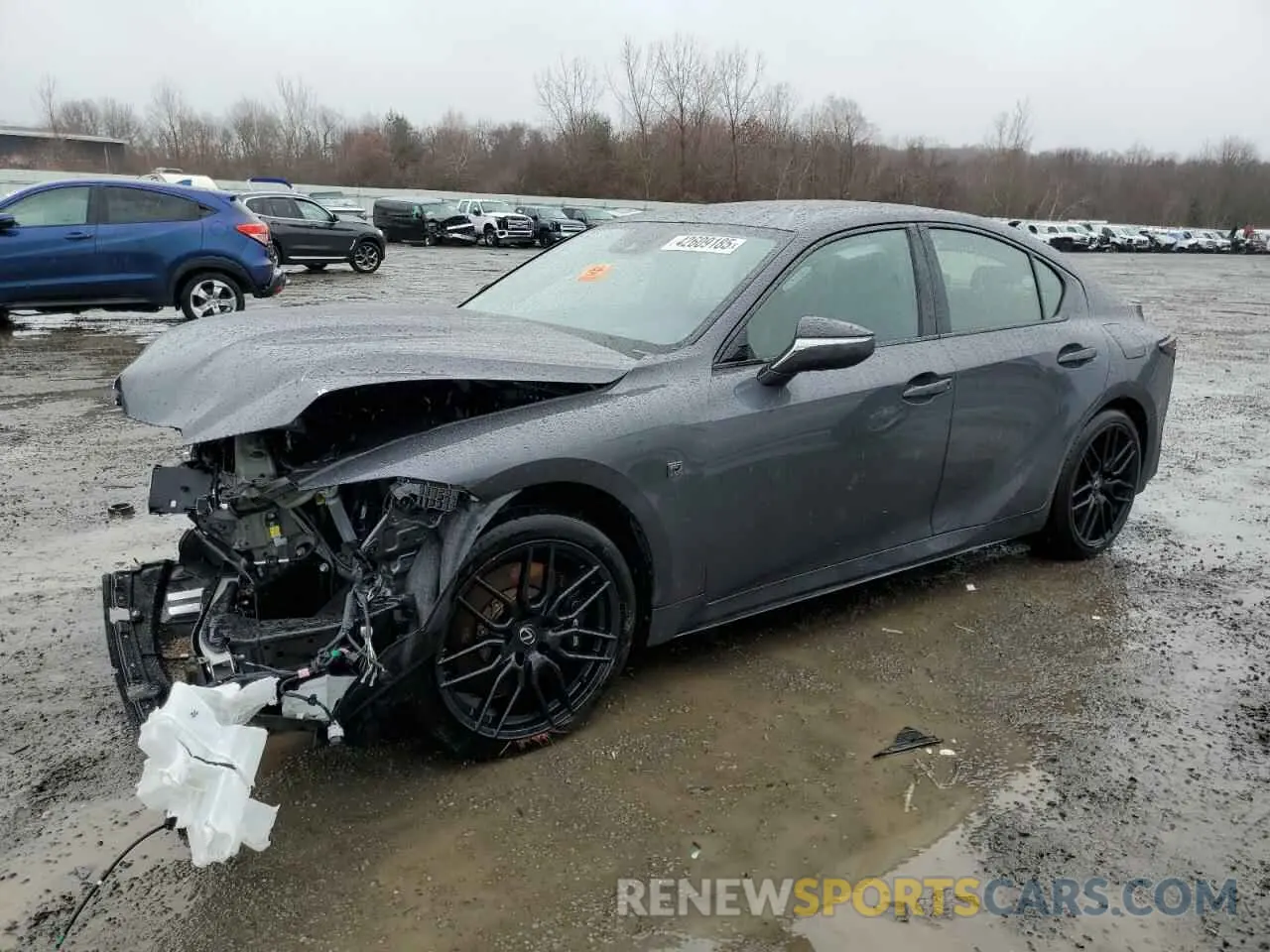 1 fotografías del automóvil dañado JTHAP1D25P5002842 LEXUS IS 500 F S 2023
