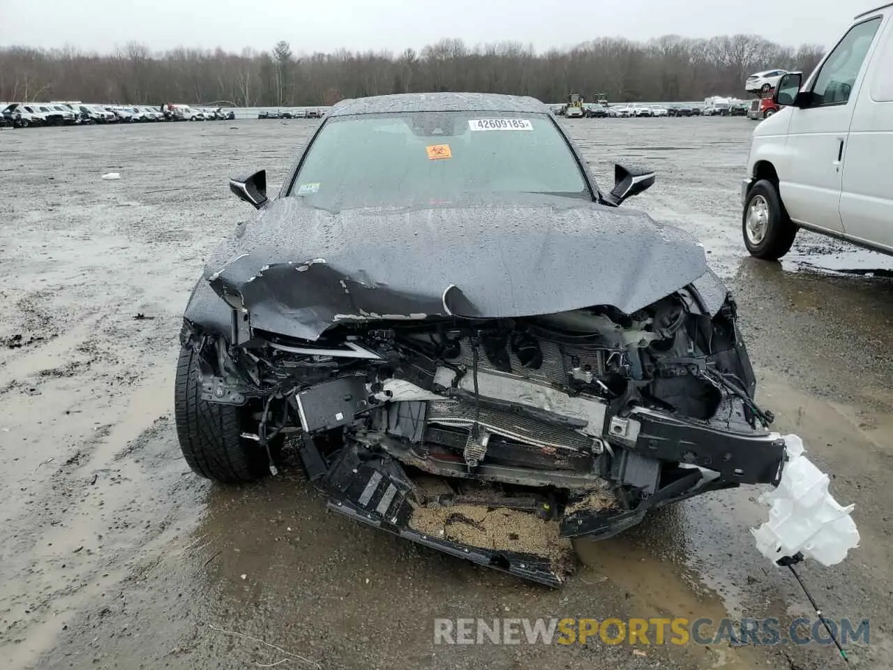 5 fotografías del automóvil dañado JTHAP1D25P5002842 LEXUS IS 500 F S 2023