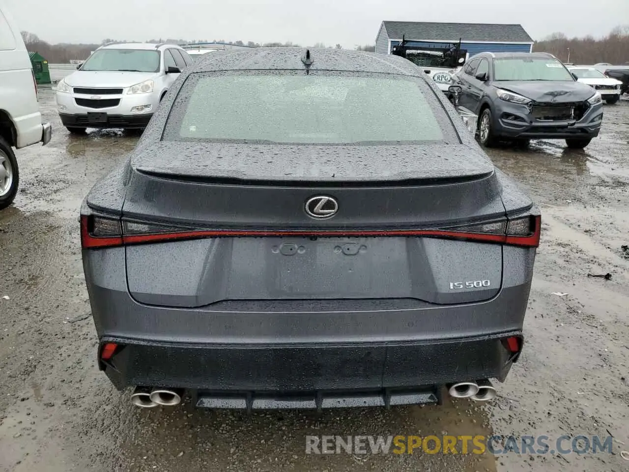 6 fotografías del automóvil dañado JTHAP1D25P5002842 LEXUS IS 500 F S 2023