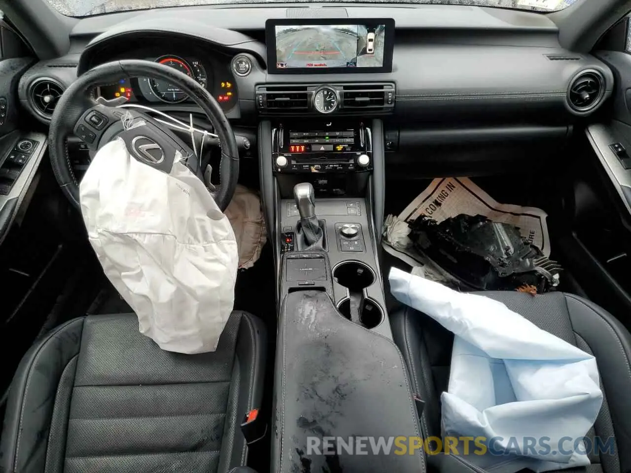 8 fotografías del automóvil dañado JTHAP1D25P5002842 LEXUS IS 500 F S 2023