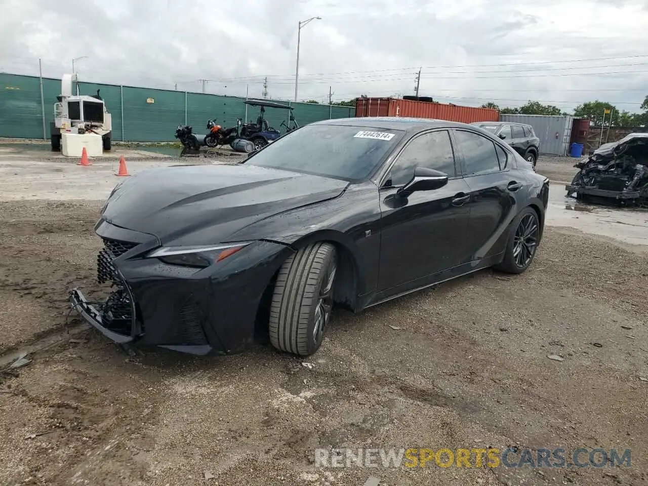 1 fotografías del automóvil dañado JTHAP1D25P5003618 LEXUS IS 500 F S 2023
