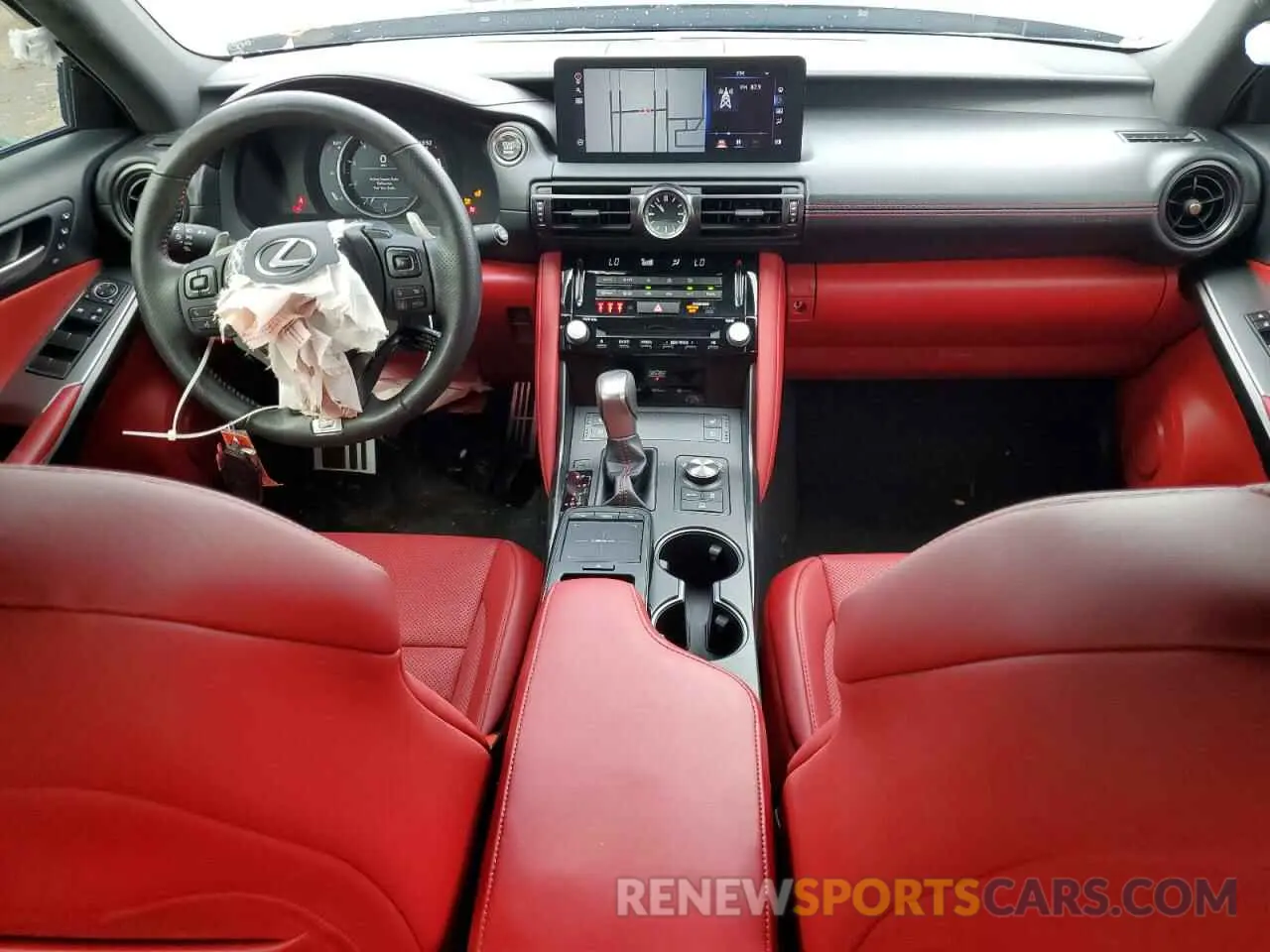 8 fotografías del automóvil dañado JTHAP1D25P5003618 LEXUS IS 500 F S 2023