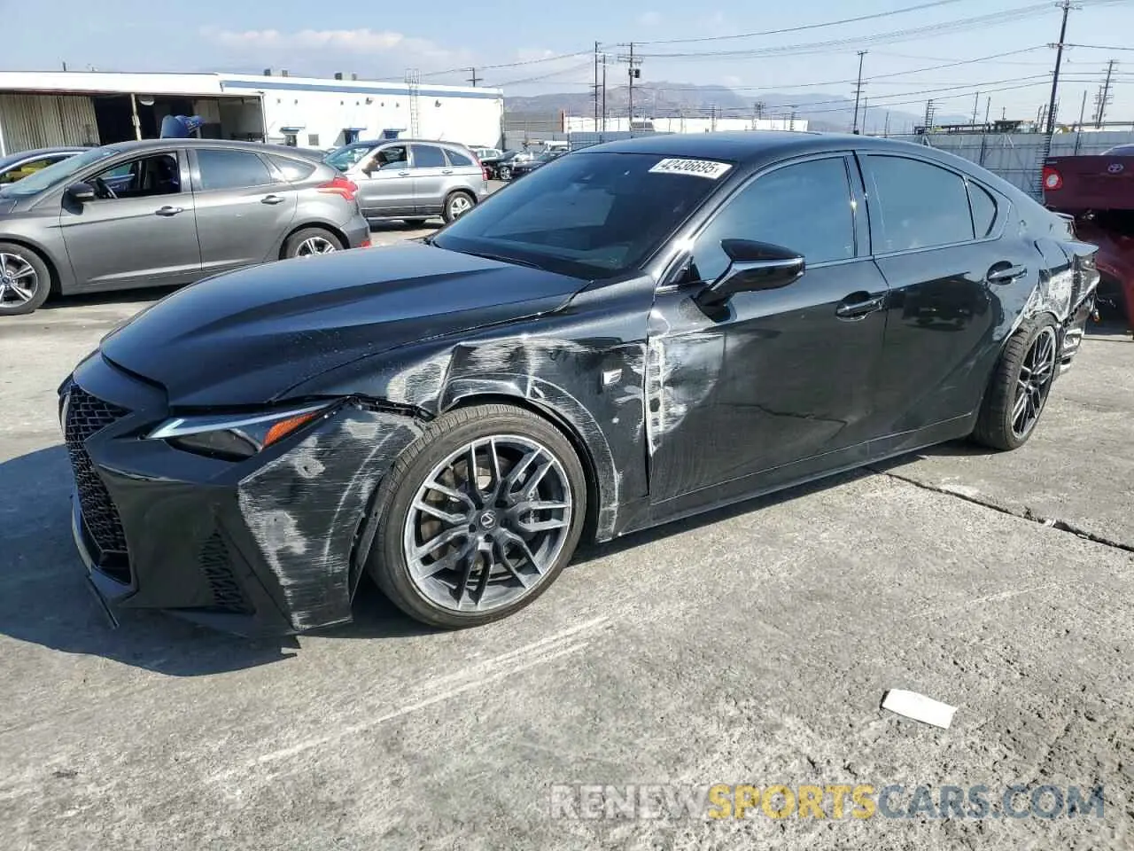 1 fotografías del automóvil dañado JTHAP1D25P5004090 LEXUS IS 500 F S 2023