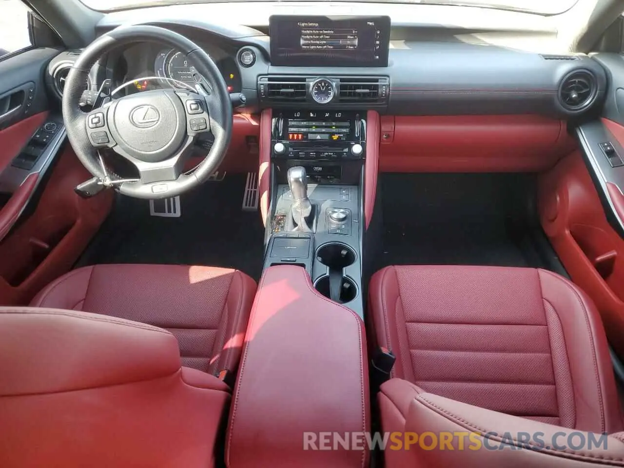 8 fotografías del automóvil dañado JTHAP1D25P5004090 LEXUS IS 500 F S 2023
