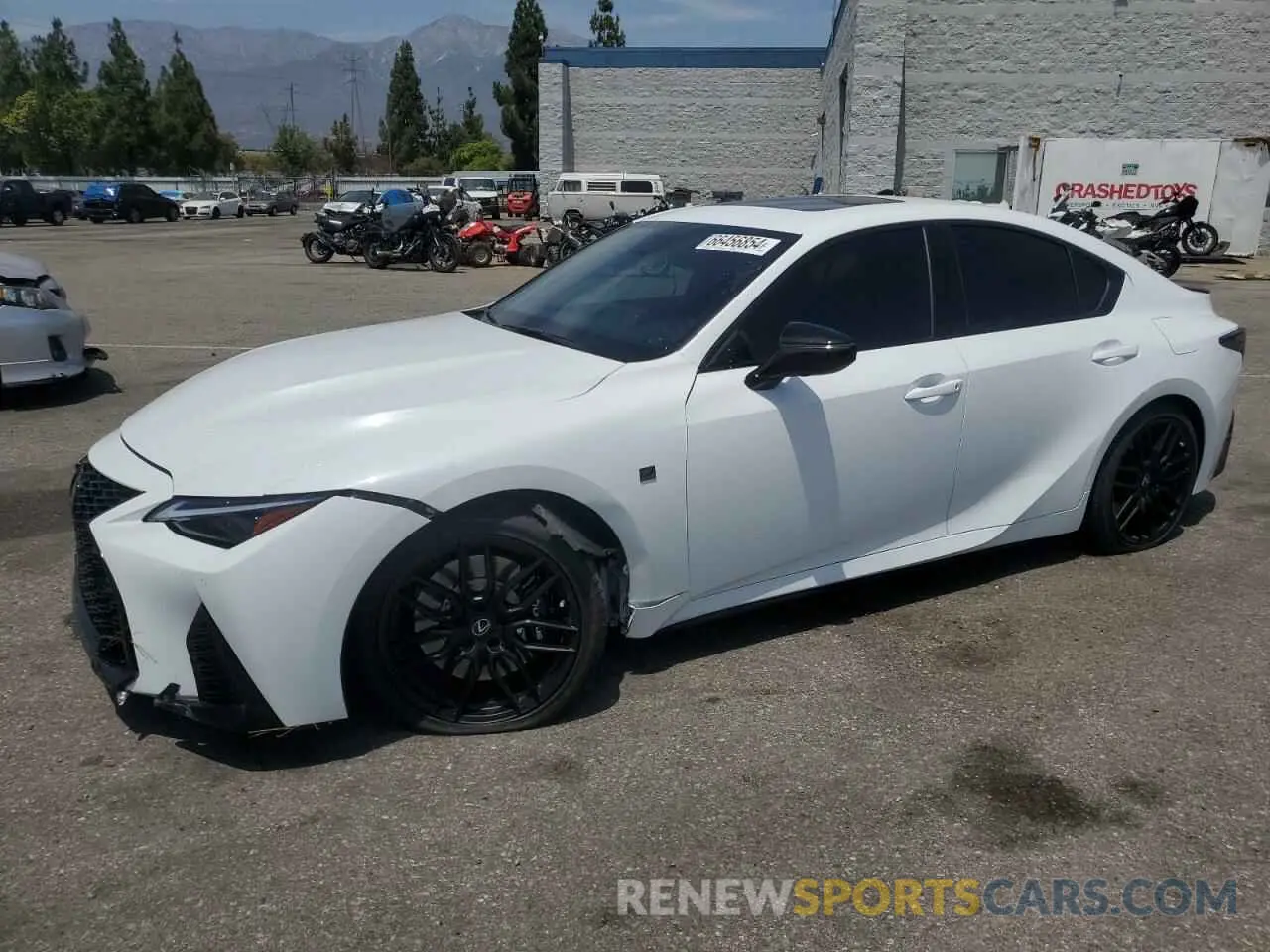 1 fotografías del automóvil dañado JTHAP1D29R5006055 LEXUS IS 500 F S 2024