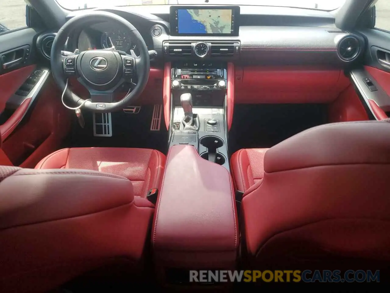 8 fotografías del automóvil dañado JTHAP1D29R5006055 LEXUS IS 500 F S 2024