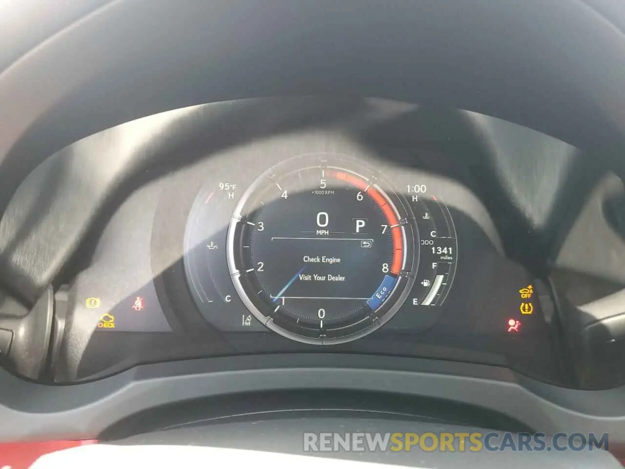 9 fotografías del automóvil dañado JTHAP1D29R5006055 LEXUS IS 500 F S 2024