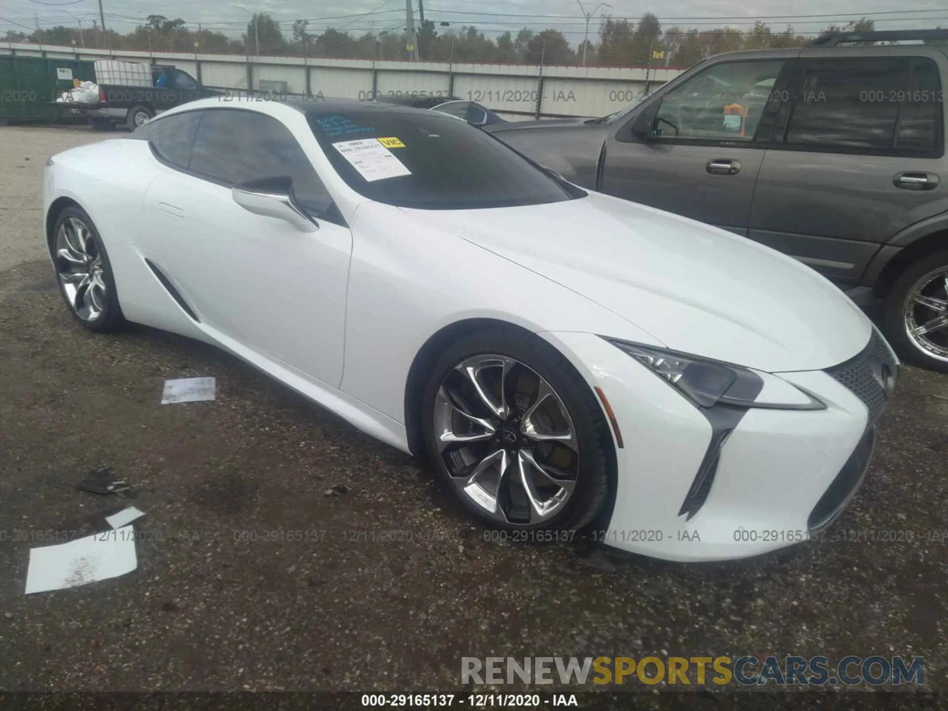 1 fotografías del automóvil dañado JTHBP5AY1MA008368 LEXUS LC 2021