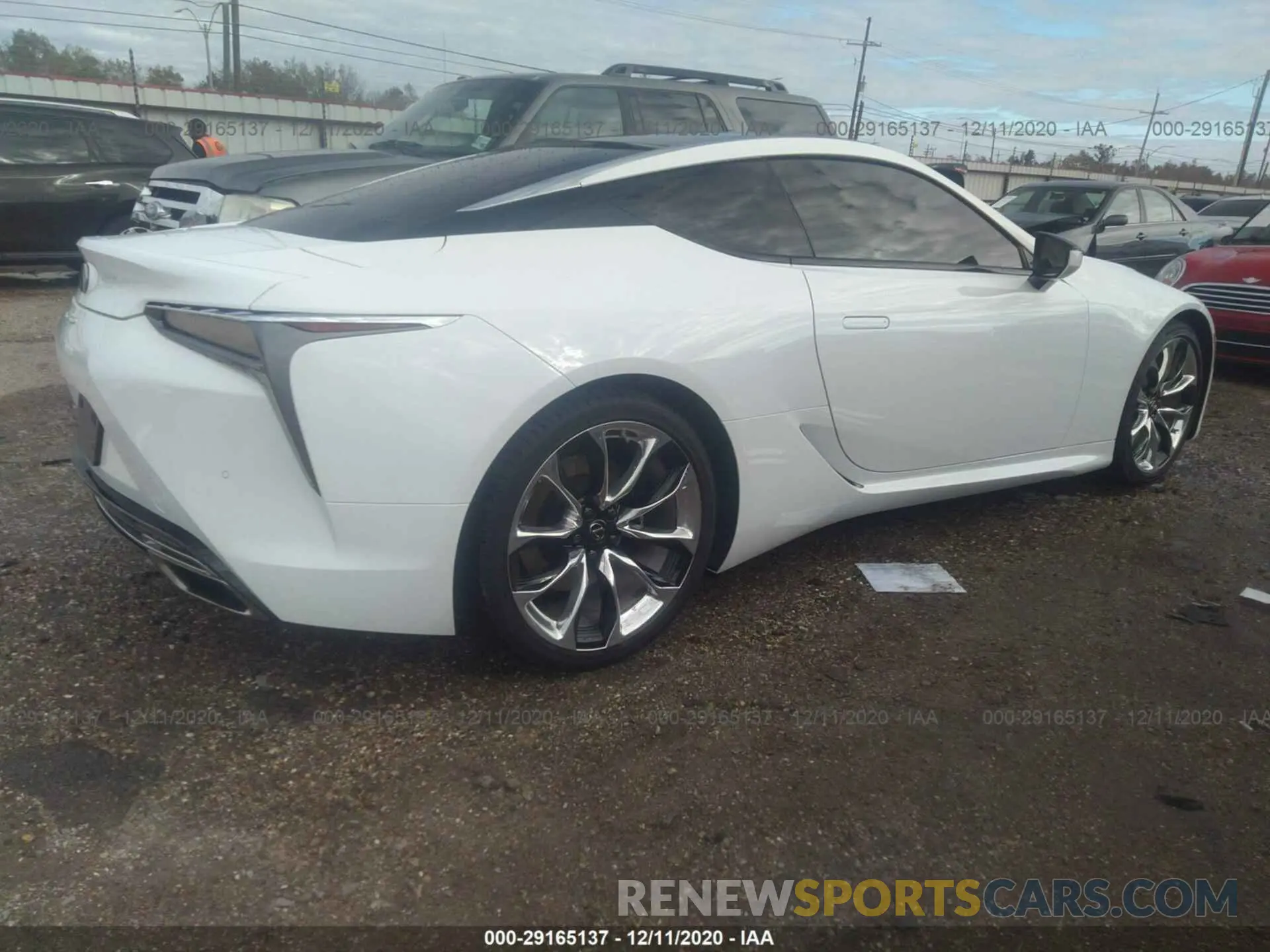 4 fotografías del automóvil dañado JTHBP5AY1MA008368 LEXUS LC 2021